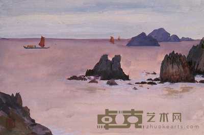 费以复 归帆 24×16cm